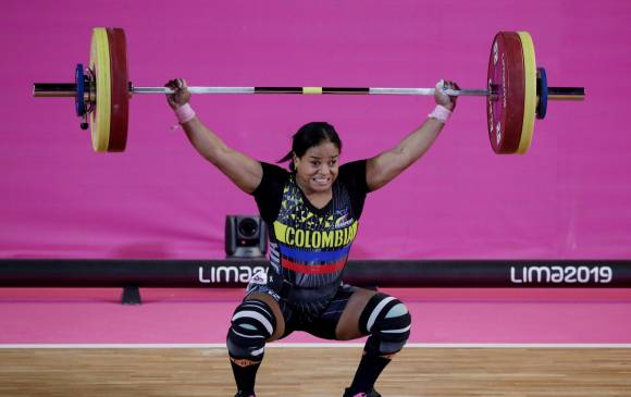 Mercedes Pérez en acción, durante los pasados Juegos Panamericanos. FOTO REUTERS