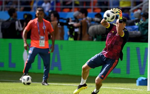 Ospina mantiene su arco invicto. En 2001, cuando Colombia fue campeón, Óscar Córdoba no recibió goles. FOTO colprensa