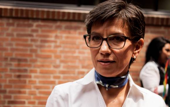 La senadora Claudia López había acusado al fiscal Martínez de estar relacionado con la venta de fallos. FOTO COLPRENSA