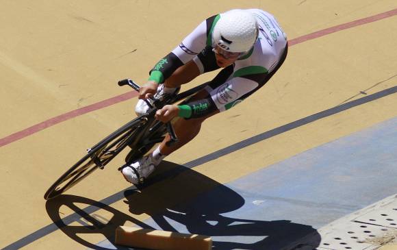 Fabián Puerta espera competir en el Nacional en tres pruebas: velocidad individual y equipos, y keirin. FOTO róbinson sáez