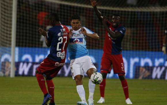 DIM llegó al juego con puntaje perfecto en la Liga. FOTO: JUAN ANTONIO SÁNCHEZ