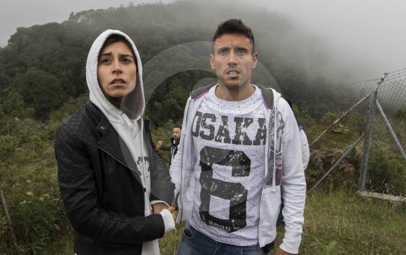 Visita de los jugadores de Chapecoense a Cerro Gordo. FOTO ROBINSON SÁENZ