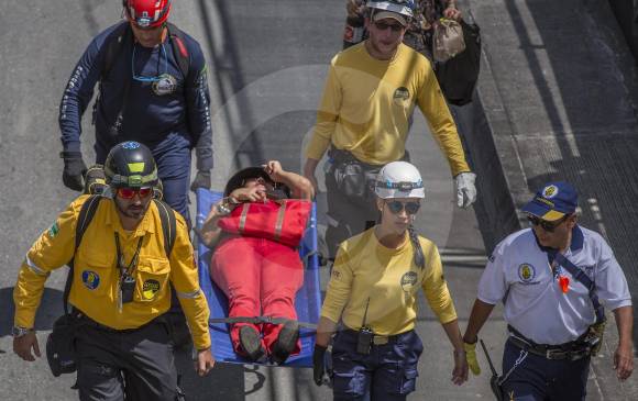 Al ingresar a cada evento identifique dónde están los organismos de socorro. FOTO Edwin Bustamante