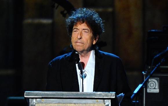 Dylan fue reconocido el pasado 13 de octubre con el Nobel de Literatura. FOTO AP