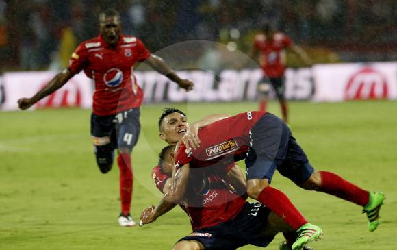 DIM venció 2-0 a Rionegro en el Atanasio y ascendió dos puestos. FOTO Julio César Herrera