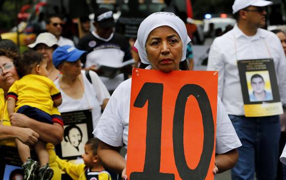 La afectación marcada por el fenómeno de la desaparición forzada en Medellín pasa de una década. A pesar del tiempo transcurrido, los familiares no olvidan. FOTO henry agudelo