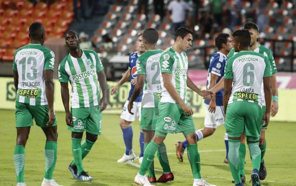 El técnico Hernán Darío Herrera logró en la Copa Águila el título que le entregó al verde un cupo para la Copa Libertadores del próximo año en la fase de repechaje. FOTO robinson sáenz 