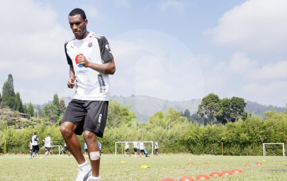 Didier Moreno, recuperador, está en duda para mañana con el Medellín, debido a una fatiga muscular. FOTO mario valencia