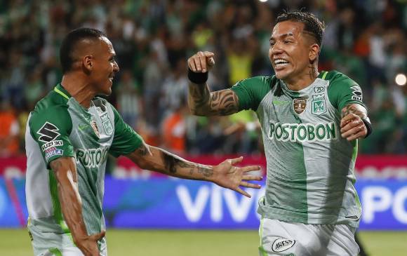 Dayro Moreno, el más efectivo de los verdes en la temporada 2017. Foto Robinson Sáenz