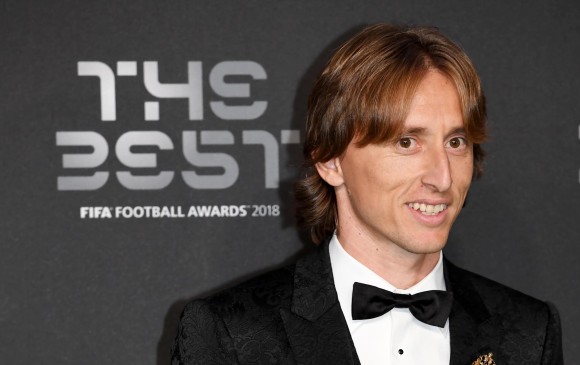 Luka Modric, el mejor jugador de la Fifa en este año. FOTO efe