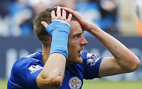 Vardy es el máximo anotador del torneo. FOTO REUTERS.