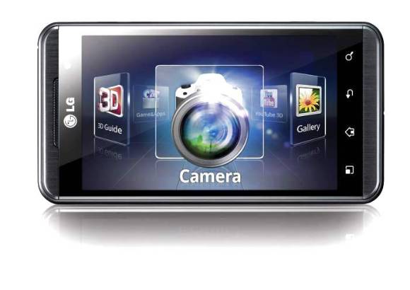 Cortesía - El LG Optimus 3D es catalogado como la primera experiencia Full 3D del mundo, con cámara 3D de 5 megapíxeles, pantalla WVGA de 4.3 pulgadas, que recrea de manera fiel la experiencia tridimensional sin necesidad de usar gafas. Adicionalmente, los usuarios podrán navegar a través de interfases 3D como galería de imágenes y videos, cámara, juegos y aplicaciones.