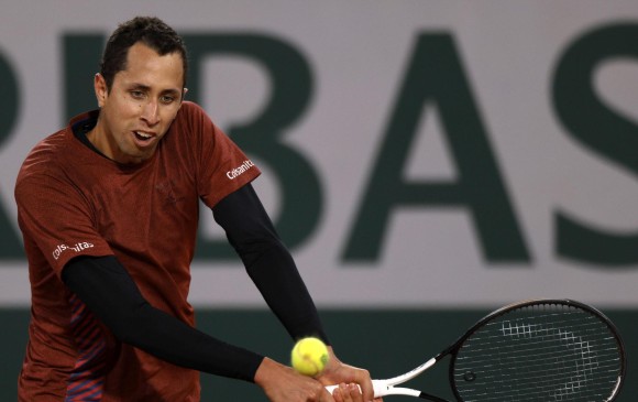 Decorosa actuación de Daniel Galán en su primera participación en el Roland Garros. FOTO EFE