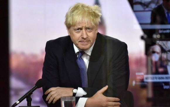 Boris Johnson, primer ministro británico. FOTO AFP