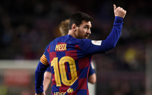 Lionel Messi es el jugador con el sueldo más alto del planeta. Recibe anualmente del Barcelona US$75.8 millones. FOTO afp 