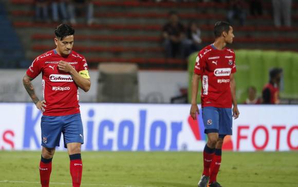 Germán Cano y Andrés Ricaurte, fichas fundamentales en el esquema del técnico Zambrano. FOTO ROBINSON SÁENZ