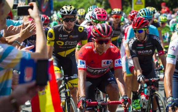 El UAE Abu Dhabi es uno de los 18 equipos que correrán en la máxima categoría del ciclismo. FOTO Archivo AFP