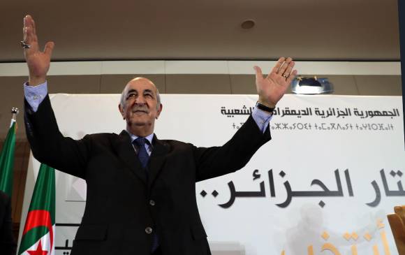 Presidente de Afganistán, Ashraf Ghani, celebra su victoria en las elecciones de 2019, triunfo que lo mantiene en el poder. FOTO EFE