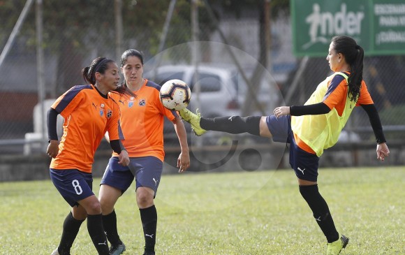 Medellín es uno de los equipos que estaría en la Liga Femenina. FOTO MANUEL SALDARRIAGA