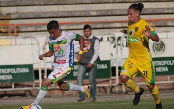 Leones logró un importante triunfo, como visitante ante Huila, por la Liga Águila-2. FOTO COLPRENSA