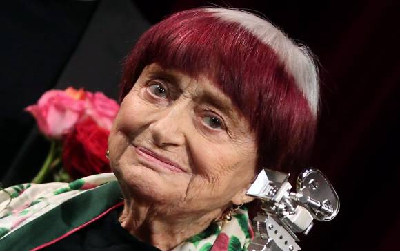 El 13 de febrero de 2019 la directora Agnés Varda recibió la Cámara de la Berlinale durante la presentación del documental Varda por Agnes, como parte de la 69 edición del Festival de cine de Berlín en la capital alemana. Foto: Efe