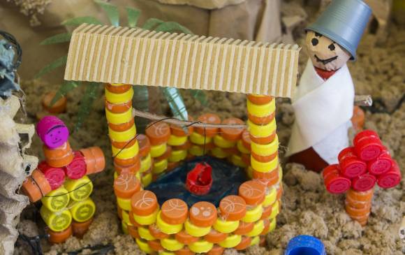 El 12 de Octubre tiene el mejor pesebre ambiental de Medellín