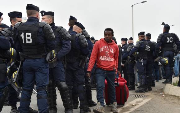 Desde el comienzo de la operación permanece incierto el futuro de 1.300 inmigrantes menores no acompañados. FOTO AFP