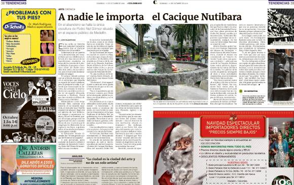 ¿Quién bañó al Cacique a chorros de manguera?