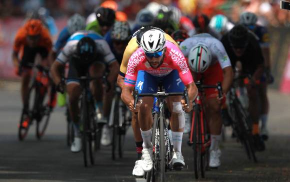 Fernando Gaviria sumó su cuarto triunfo de la temporada 2018. FOTO EFE