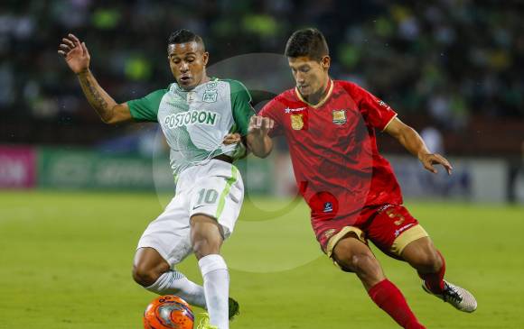 Rionegro venía de dos empates y lo frenó Nacional con goleada. A los dirigidos por Néstor Otero les falta gol. FOTO JAIME PÉREZ