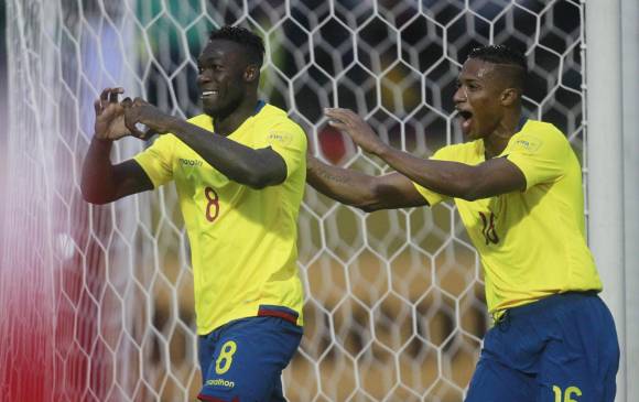 Ecuador logró su segundo triunfo consecutivo en las eliminatorias. FOTO Reuters