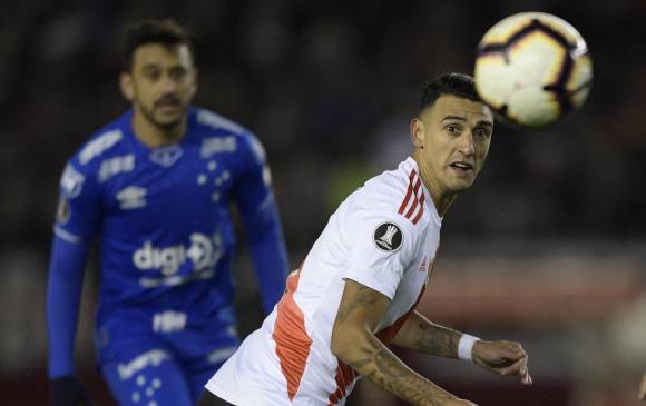 Matías Suárez falló el cobro de panalti. FOTO AFP