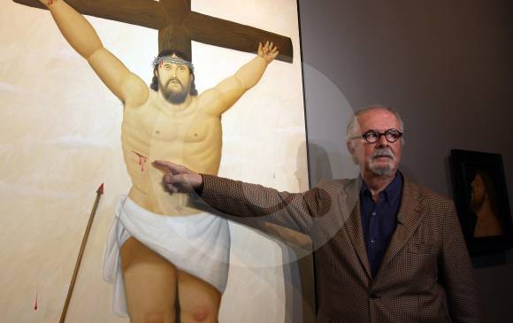 El Viacrucis de Botero hace una estación de tres meses en Roma