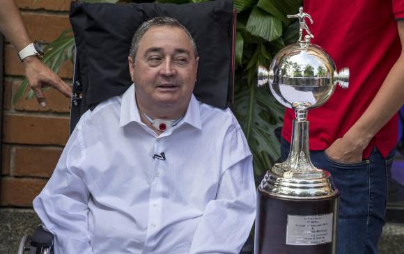El técnico Luis Fernando Montoya, campeón de la Copa Libertadores con Once Caldas en 2004. FOTO juan antonio sánchez