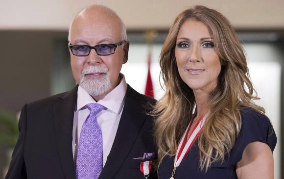 Angélil era también un conocido representante de grupos musicales. FOTO AP