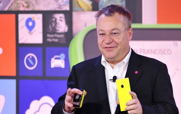 Exdirector de Nokia, Stephen Elop. FOTO AFP