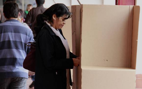 El CNE fijó los montos bajo los cuales se deben regir los partidos y movimientos políticos que participen en las elecciones de autoridades locales. FOTO COLPRENSA