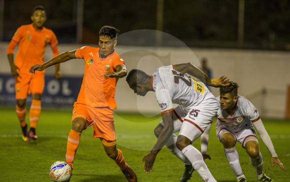 Envigado mantiene la opción matemática de alcanzar la clasificación entre los ocho de la Liga Águila-2. FOTO julio césar herrera