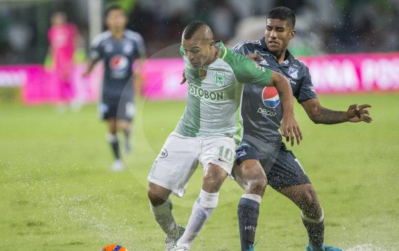 Macnelly Torres, volante de creación de Nacional, sufrió una dura marca en el último duelo contra los capitalinos. FOTO archivo Róbinson Sáenz