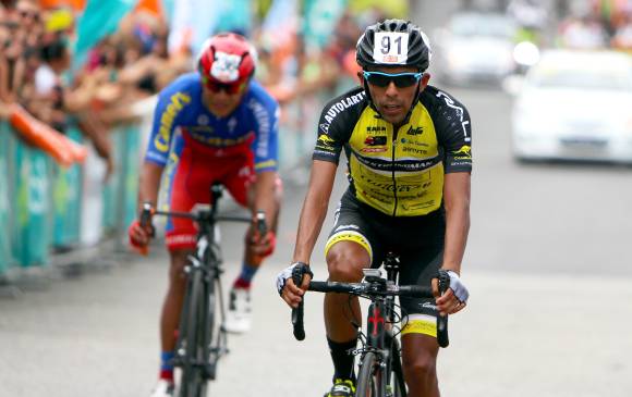 Becerra, de 34 años, venía de ser 14° en la Vuelta a Colombia. FOTO Cortesía Luis Barbosa