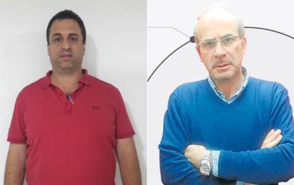 Nidal Waked y Pedro Martín Mancebo. FOTO COLPRENSA