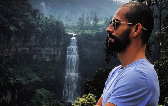 En medio de su pausa profesional Santiago Giraldo visitó lugares como Marbella y el parque Tayrona, acompañado de su entrenador mental personal. Foto: Instagram Santiago Giraldo.