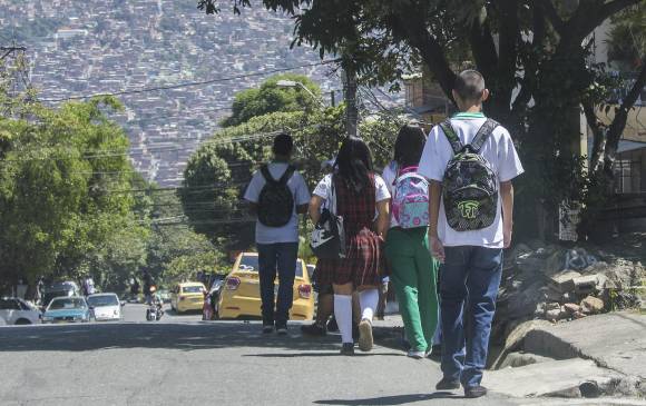 Este martes volverá la normalidad a los colegios públicos de Medellín. FOTO ARCHIVO