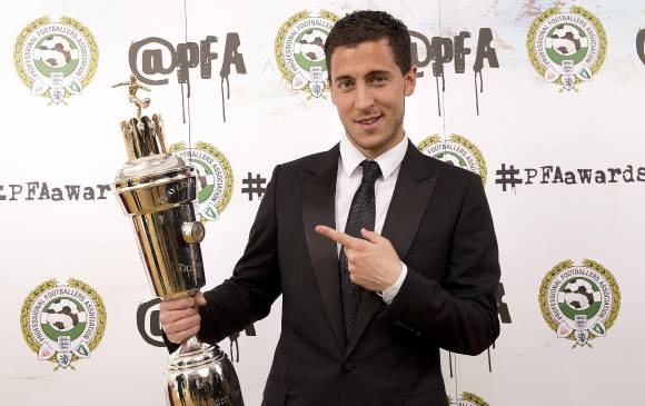 Eden Hazard fue elegido mejor jugador de la Liga Premier
