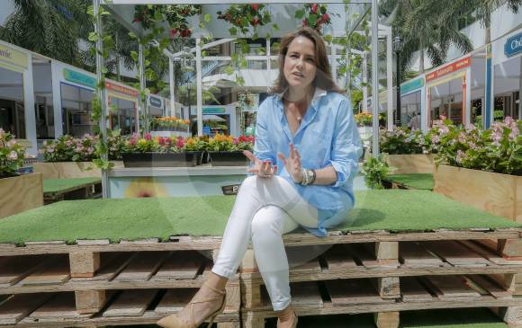 La publicista Adriana González es gerente del Parque Comercial El Tesoro desde inicios de 2013. FOTO juan antonio sánchez