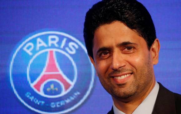 Al-Khelaifi, presidente del París SG, fue imputado por “corrupción activa” en la investigación relativa a las candidaturas de Doha al Mundial de atletismo de 2017 y 2019. Foto: Reuters