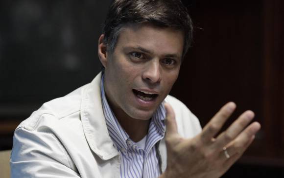Leopoldo López está preso en Venezuela desde el pasado 18 de febrero. FOTO ARCHIVO 