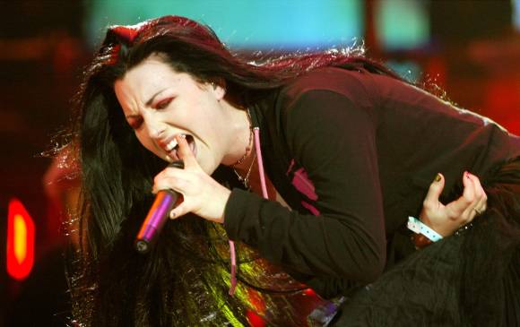 Amy Lee es la vocalista de Evanescence. FOTO Reuters