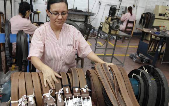 El proceso productivo combina la alta tecnología con diseños exclusivos en el manejo del cuero. FOTO DONALDO ZULUAGA
