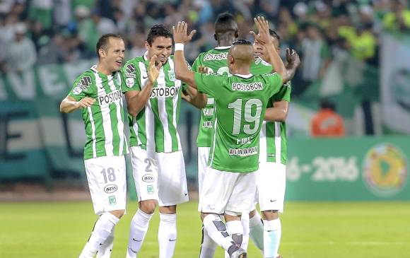 Atlético Nacional avanza a los octavos de final con puntaje perfecto: 15 puntos de 15 posibles. FOTO ARCHIVO